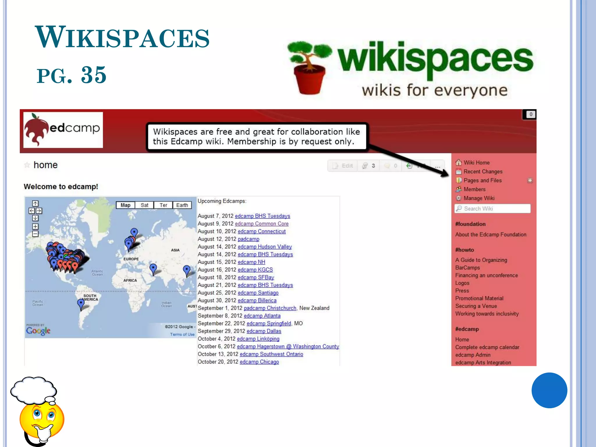 WIKISPACES
PG.   35
 