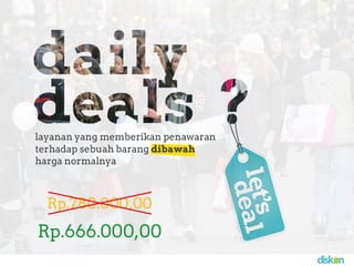 Berpromosi menggunakan daily deal | PDF