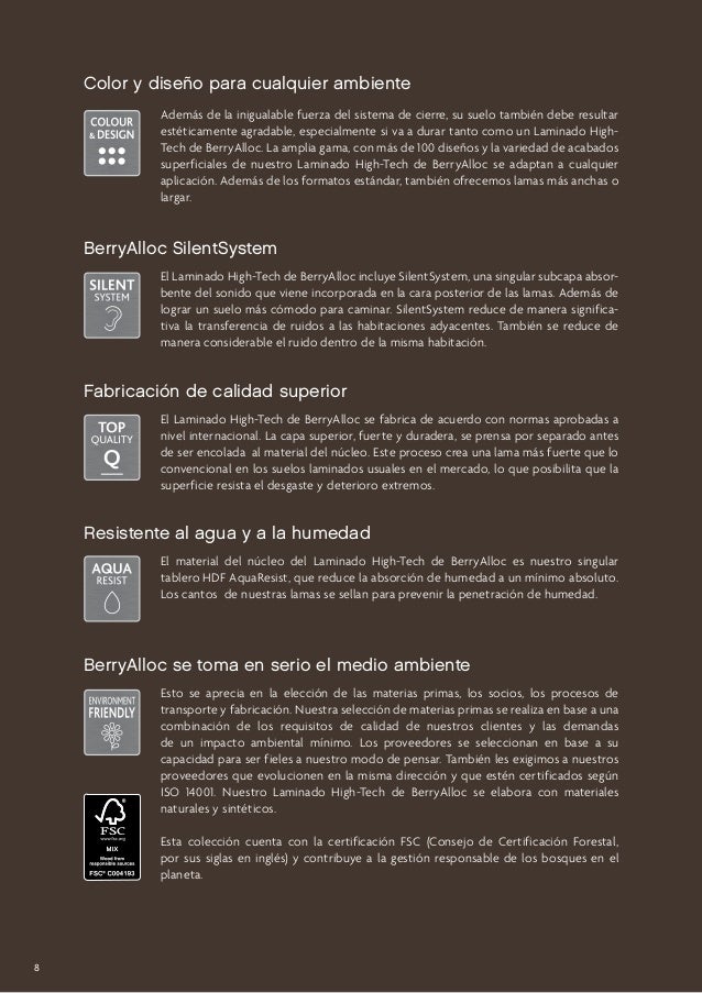 BerryAlloc high tech laminate commercial