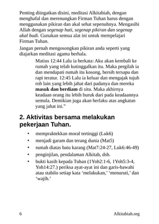 366 Hari Hidup Bergaul dengan Allah | PDF