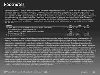 Mark Bertolini of Aetna at JP Morgan Healthcare 2014