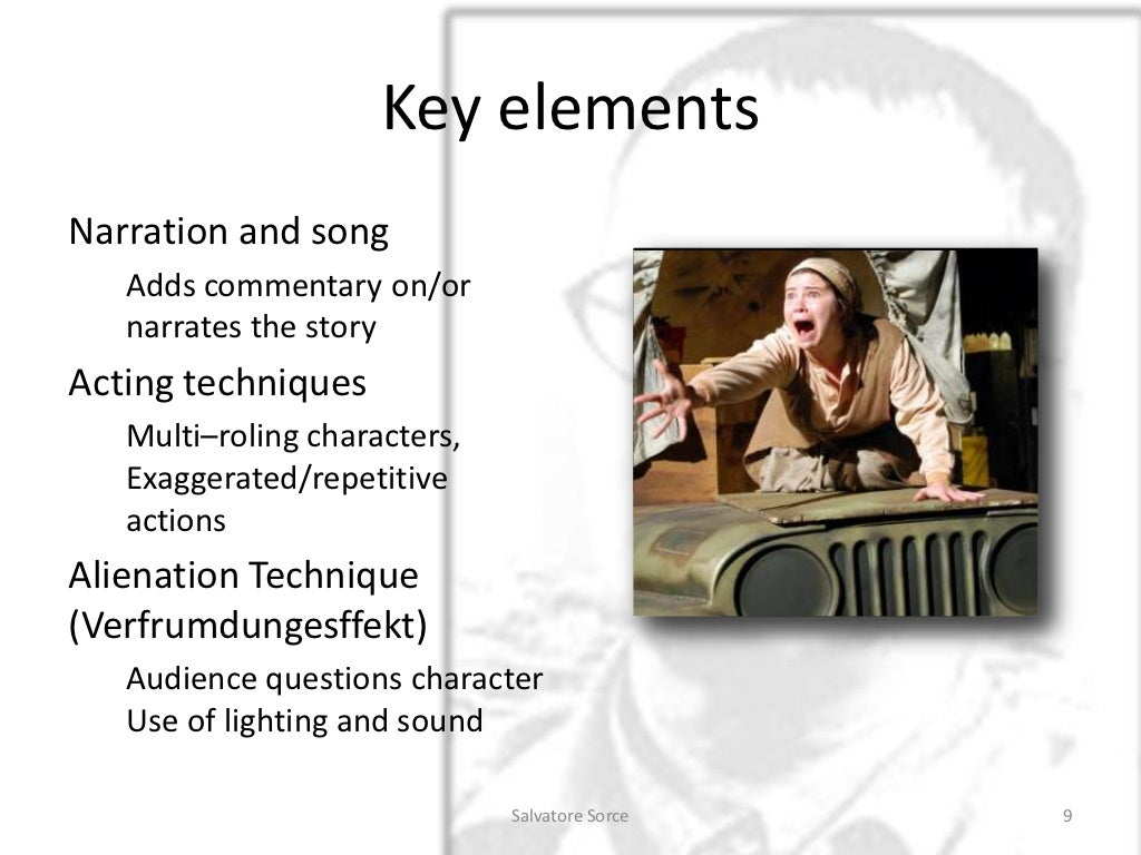 Bertolt Brecht Epic Theatre