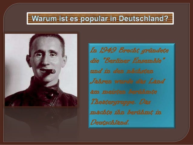 Bertolt Brecht Und Albert Einstein