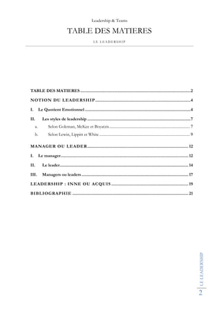 Bertrand Meslier Leadership