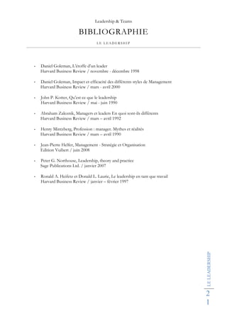 Bertrand Meslier Leadership