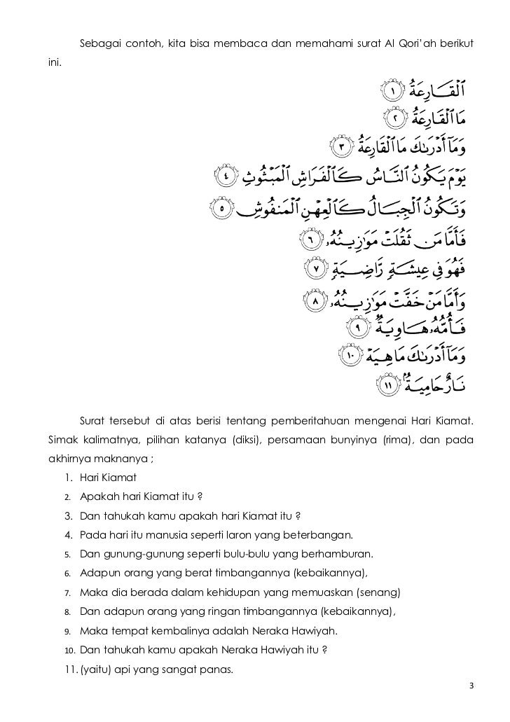 Bertuntur santun dalam islam