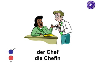der Chef die Chefin 
