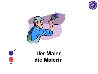 der Maler die Malerin 