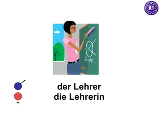 der Lehrer die Lehrerin 