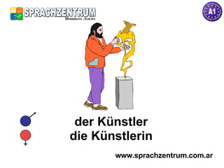 der Künstler die Künstlerin www.sprachzentrum.com.ar 