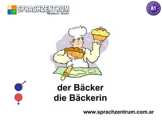der Bäcker die Bäckerin www.sprachzentrum.com.ar 