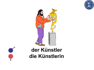 der Künstler die Künstlerin 