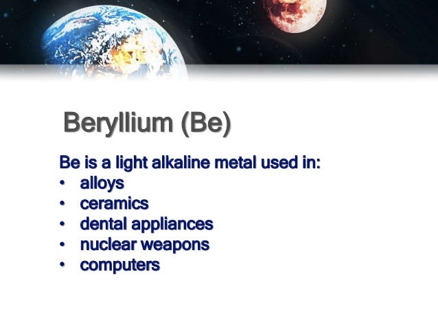 Beryllium And Cadmium Toxicity