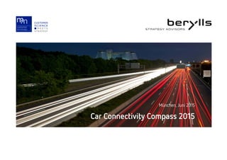 Car Connectivity Compass 2015
München, Juni 2015
 