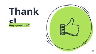 Thank
s!
Any question?
31
 