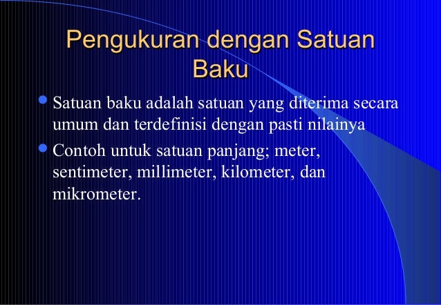 Besaran dan turunan Besaran dan turunan