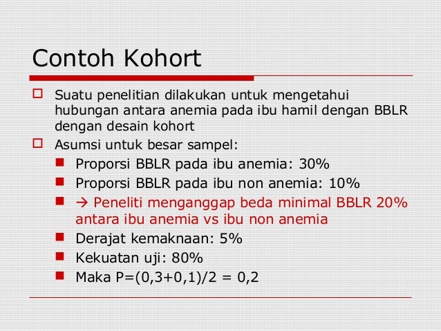 Besar sampel crossectional case_control_kohort_iwan_ariawan