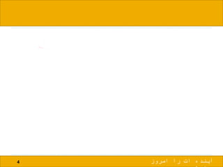 4 ‫امروز‬ ‫را‬ ‫ات‬ ‫آینده‬
 