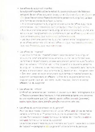•
•
•
__ .. ",L.. ' _
t . . .... ..,! , G , ...
Le S - L'_- "'4J
' ,r : -...._,..-~... :.• ~~!".· ·.,· s ~ 1
".. r::;~,· ,--;;. '. ~
..... ~I ~~. ·.... t. • Il •• ,..,~ .. , 11 ._ ..... _ _ ~ ..... __ .....
,
-.
- , e :
( .•• c i.... ·'ac.... ::. -.,. ,.'-r --"e 'e a
' 1
- -ro'-<::"',::,--o, "',:Jo--C~-.::J.J
c.J _ ... ; __ , ~ _i. _...... " ct ... .~ "._ _ •
.J_.) 1. _
-f
"
, .
-~~ - :: -.~ :
.i ._. .f ::.:
' j,.. : ". .. _ ...S ·.. ·
.L..
l
{ -
- , , ." ..
.;;
'.
' , 1..
~ .. i
::1,-
1 oX
:t=
( -
", 1"
.... :. 3 ;,::,--: : ',- - ~ ! ..
1-" -, -
-'= ,~
.! ... ~
:;.:; ..,; :.- .. - -. .:;; : ~:- ..
':.:
- ,.
.,-
..... -..
..I.:l. , .)
- ':".:r~
....t •• ; .. ~:~-:~
• -= ...I::::.~ i ·er.
--.a.:)
a )- ..... - .:; -.: a'::I:" à 'C --- e
,nfinler;
-e.Toujoljrs :J n~se..t da'1'> ,'ecriture. il
.... - -. - .... --
..; ... ......'- ,-
:::' 3.-"'
1.. :.:-
.. ::.~.:' .: ;. ..~ , :. ~ - : .. ...
,-
O~ Llr.e vo;'elie aut re l L.e [ e ~ :Jt!er~i r, cauri (, :;ufTjre 9 '2u'lOi r l J <! ,·.v3 ~
croire. tai re, fa i re. clo "e, 'J'ai'1 d "e; pe;nd re, r-:=!S o ;-;~r. a:;e -1 .e-[c.
a -··....·- !).
f ~_ ..
;.lc-a nt ........ --~.-
j
~ ~-Qnt . f::;--~
=-'::': :.::. -:,-
-.':: j ... ) -~.~; ~:"' ~
!..: :a --- ..--
-'':'' ~ 1', ·ant ';!:
~.
....
...~
; _,i.- J.:i.: : .-: 1.i.- 3 .j .1':: =
_j .L ~
 