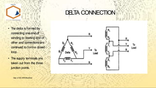 High Rise Delta Connection Introduction to Electrical Engineering notes | PPTX