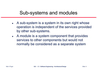 Architectural Design