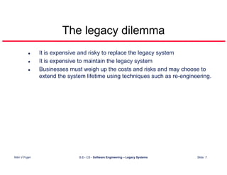 Legacy Systems | PDF