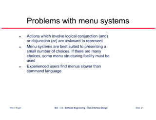 User Interface Design