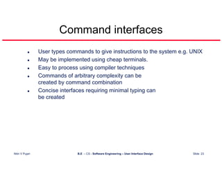 User Interface Design