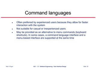 User Interface Design