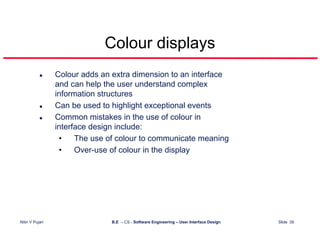 User Interface Design