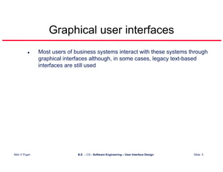 User Interface Design