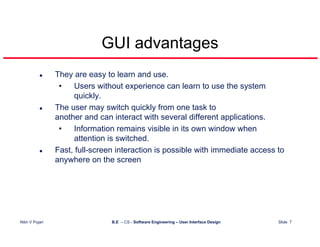 User Interface Design