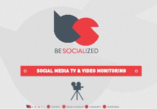 SOCIAL MEDIA TV & VIDEO MONITORING
 