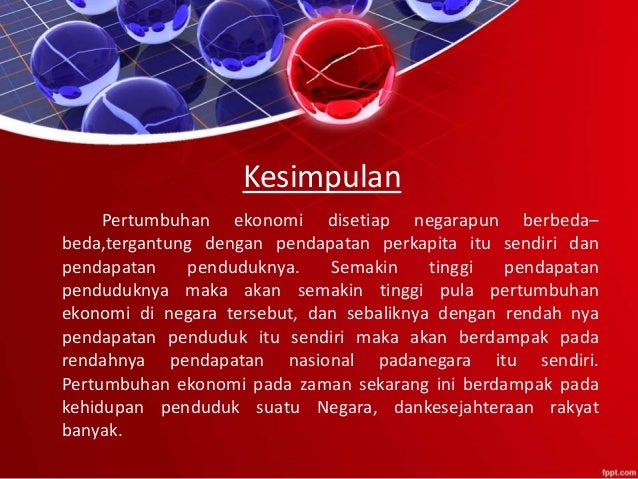 Pembangunan Dan Pertumbuhan Ekonomi