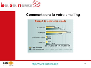 http://www.besonews.com  Comment sera lu votre emailing 