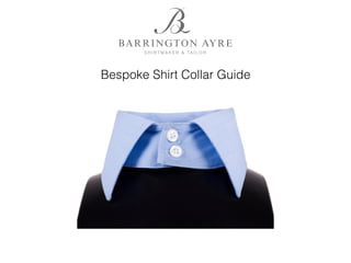 Bespoke shirt collar guide | PDF