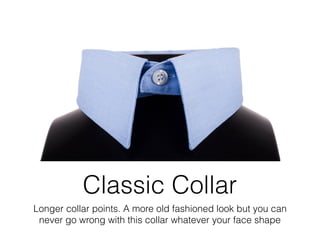 Bespoke shirt collar guide | PDF