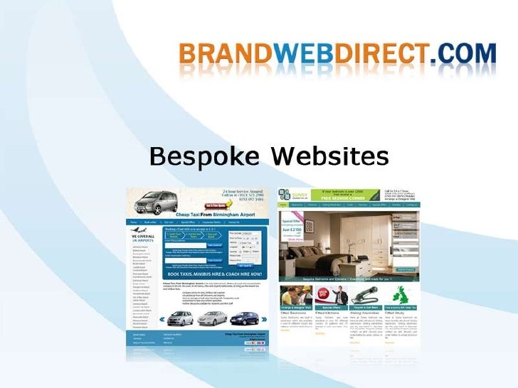 Bespoke site Design at Brand Direct