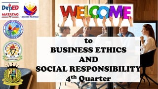 BUSINESS ETHICS AND SOCIAL RESPONSIBILITY | PDF