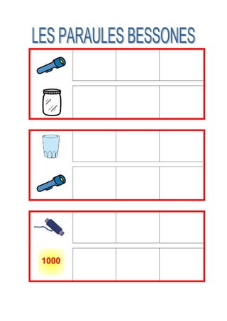 Bessones canvi consonant