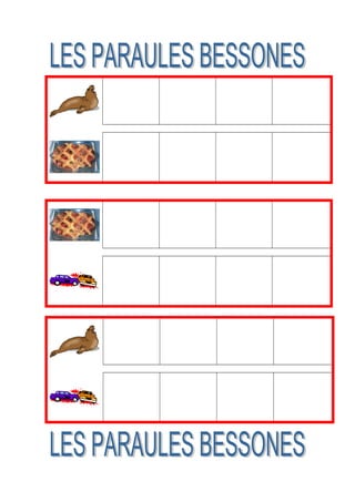 Bessones canvi consonant