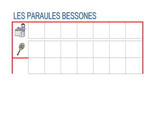Bessones canvi consonant