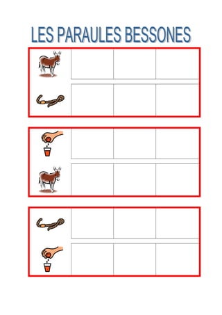 Bessones canvi consonant