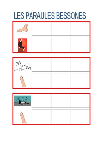 Bessones canvi consonant