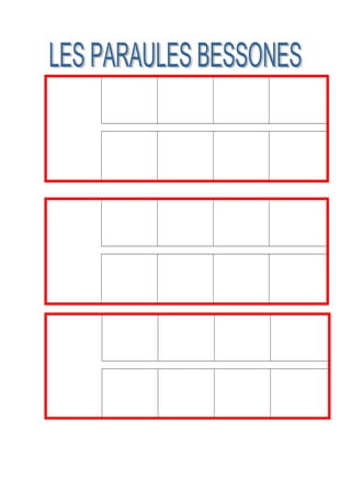 Bessones canvi vocal