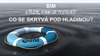 CO JE VIDÌT

3D VIZUALIZACE
KOORDINOVANÉ 2D VÝKRESY
ZÁKLADNÍ VÝMĚRY

SOFTWARE
HARDWARE
ŠKOLENÍ

BIM PO ADAVKY

BIM VÝSTUPY
BIM LEDOVEC
TEPELNÉ STUDIE
ANALÝZY OSVĚTLENÍ
KONSTRUKČNÍ ANALÝZY
PROVEDITELNOST
PREFABRIKACE
SLEDOVÁNÍ MAJETKU
BIM/GIS PROPOJENÍ
FOTOGRAMETRIE
OBLAST BIM
A DALŠÍ

STANDARDY, NORMY
POKYNY A NÁVODY
PRACOVNÍ POSTUPY
ODPOR KE ZMĚNÁM
ZMĚNA ROLÍ
KVALITA MODELOVÁNÍ
SPOLUPRÁCE
SMLUVNÍ VZTAHY
METRIKA
A DALŠÍ

CO SE SKRÝVÁ

 