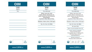 CAD

LEVEL 0

BIM
LEVEL 1

BIM

LEVEL 2

 