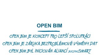 BIM: VÝZVA I VIZE