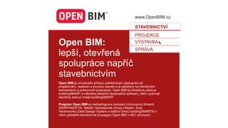 BIM: VÝZVA I VIZE