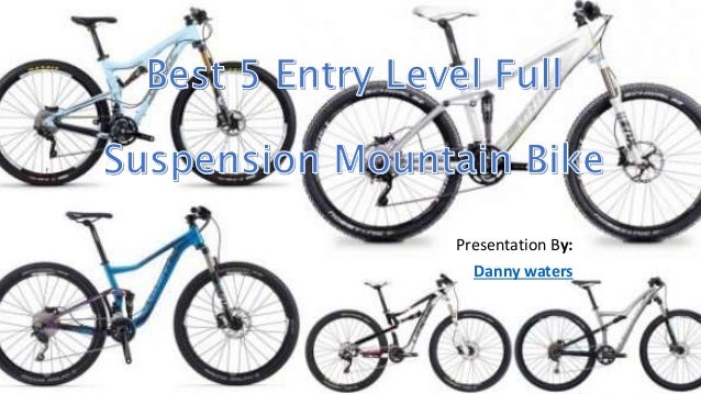 entry level full suspension mountain bike